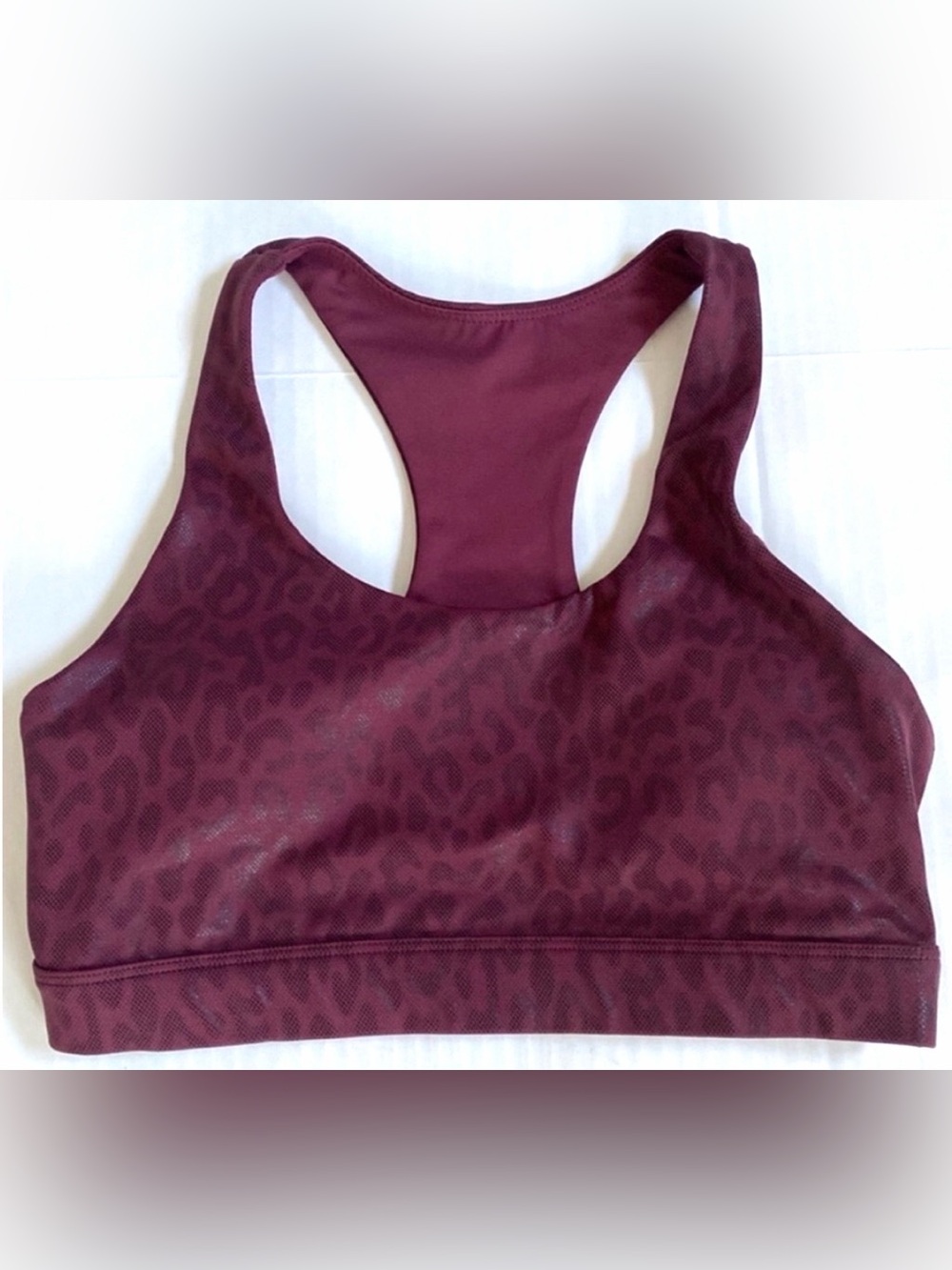 All Fenix Sports Bra size Medium Burgundy Red